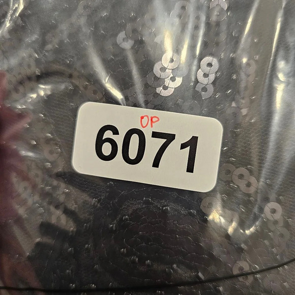 Lulus Spread the Magic Black Sequin Lace-Up Bodycon Mini Dress Sz S - Picture 11 of 11